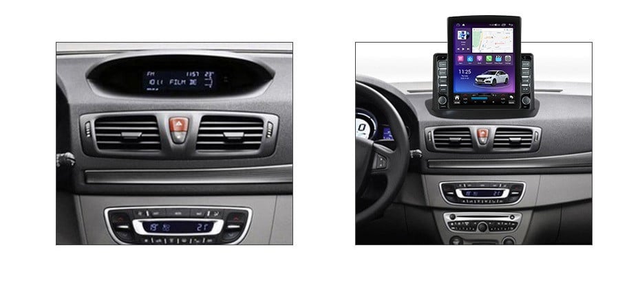 Navigatie dedicata cu Android Renault Fluence 2009 - 2016, 8GB RAM, Radio GPS Dual Zone, Touchscreen IPS 9.7