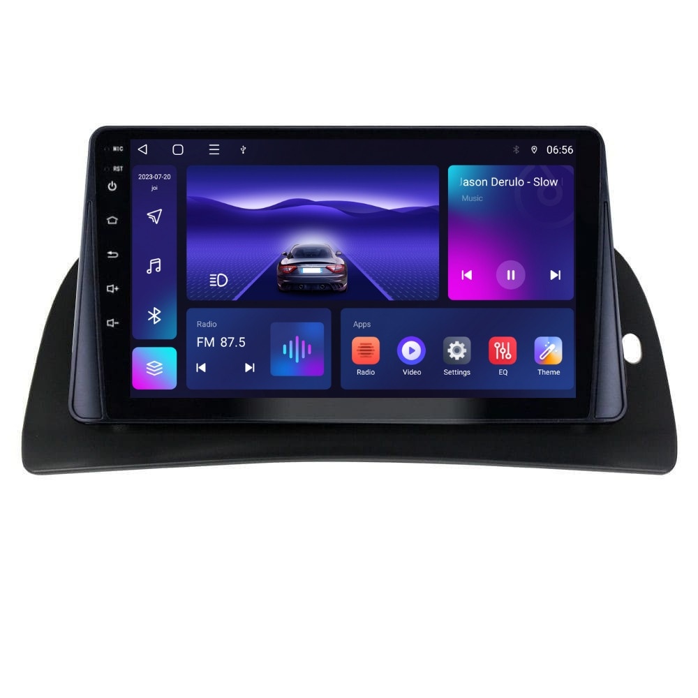 Navigatie dedicata cu Android Renault Kangoo II 2008 - 2021, 2GB RAM, Radio GPS Dual Zone, Display HD QLED 9