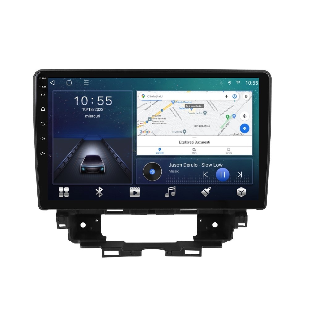 Navigatie dedicata cu Android Renault Kangoo III dupa 2021, 2GB RAM, Radio GPS Dual Zone, Display HD QLED 10
