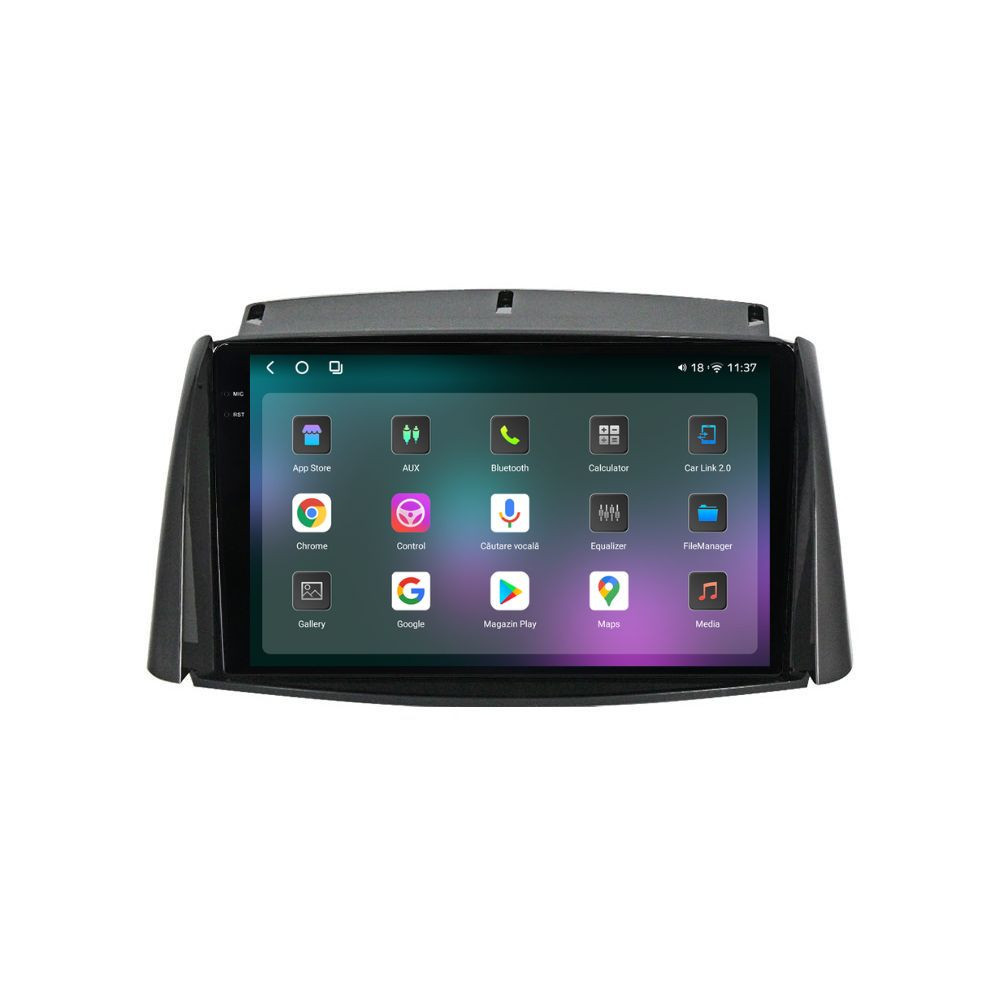 Navigatie dedicata cu Android Renault Koleos 2008 - 2016, 12GB RAM, Radio GPS Dual Zone, Display 2K QLED 9.5