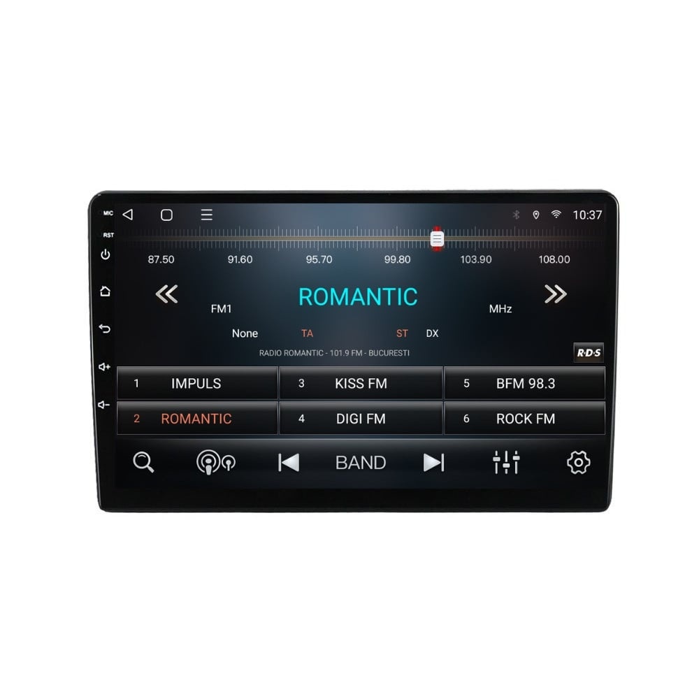 Navigatie dedicata cu Android Renault Zoe dupa 2019, 3GB RAM, Radio GPS Dual Zone, Display HD QLED 9