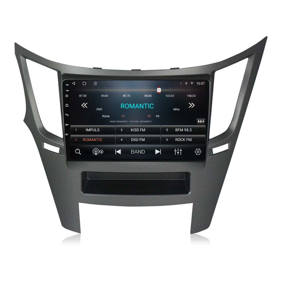 Navigatie dedicata cu Android Subaru Outback / Legacy 2009 - 2014, 2GB RAM, Radio GPS Dual Zone, Display HD QLED 9