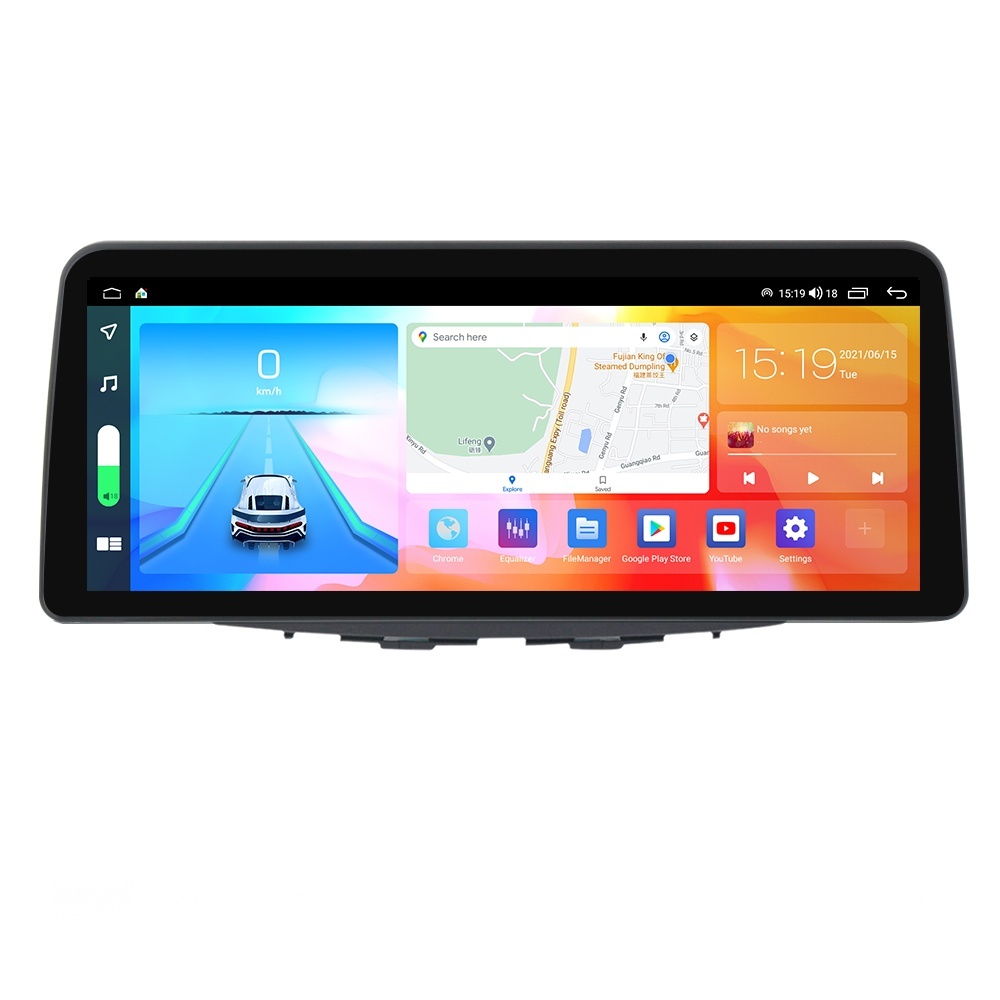 Navigatie dedicata cu Android Suzuki Baleno dupa 2016, 4GB RAM, Radio GPS Dual Zone, Display QLED 12.3