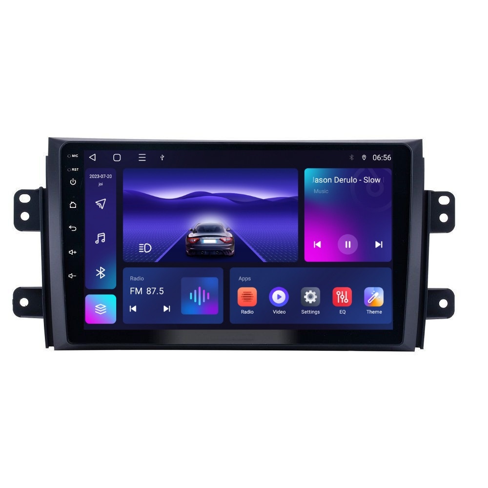 Navigatie dedicata cu Android Suzuki SX4 2006 - 2014, 4GB RAM, Radio GPS Dual Zone, Display HD IPS 9" Touchscreen, Internet Wi-Fi, Bluetooth, MirrorLink, USB