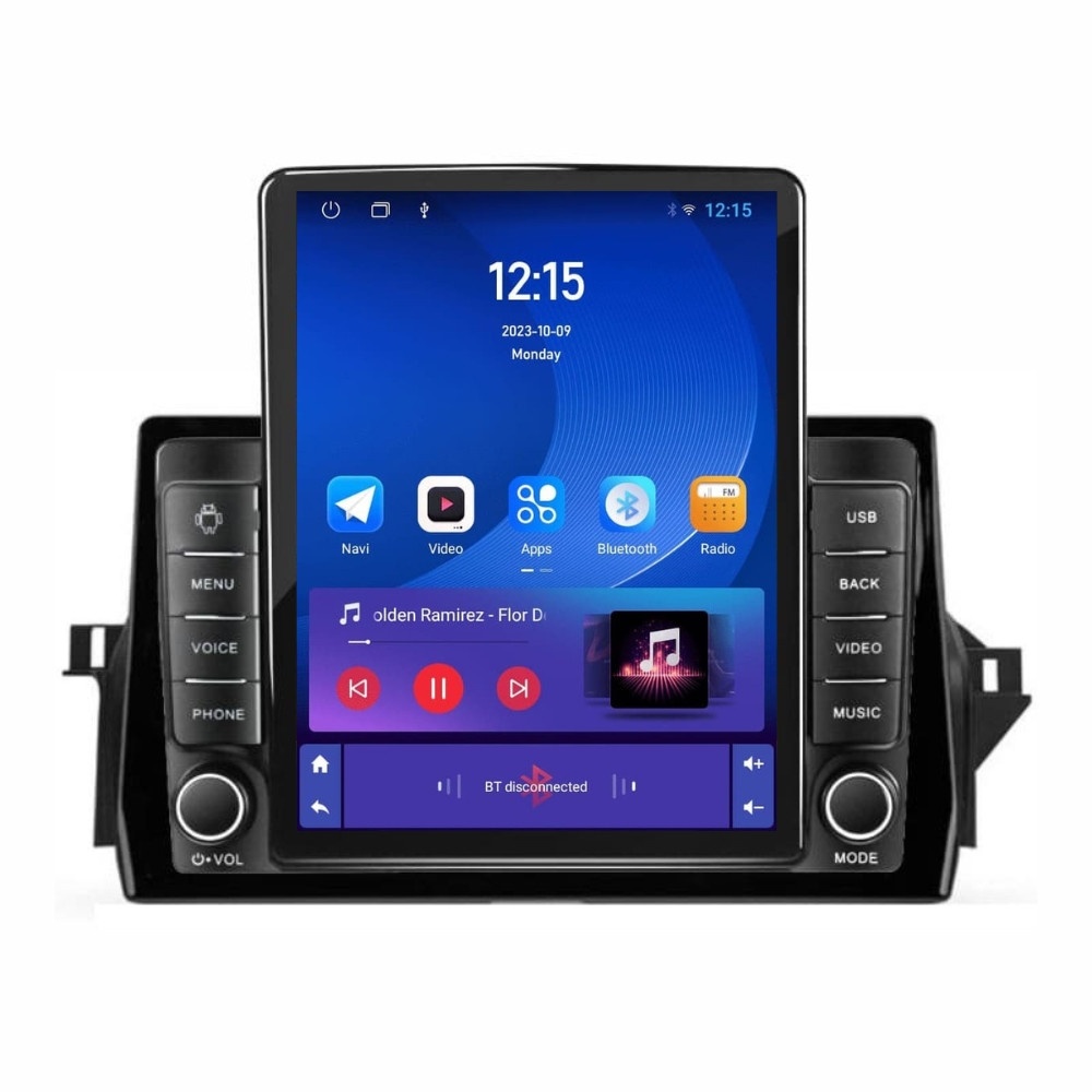 Navigatie dedicata cu Android Toyota Camry dupa 2021, 1GB RAM, Radio GPS Dual Zone, Touchscreen IPS 9.7
