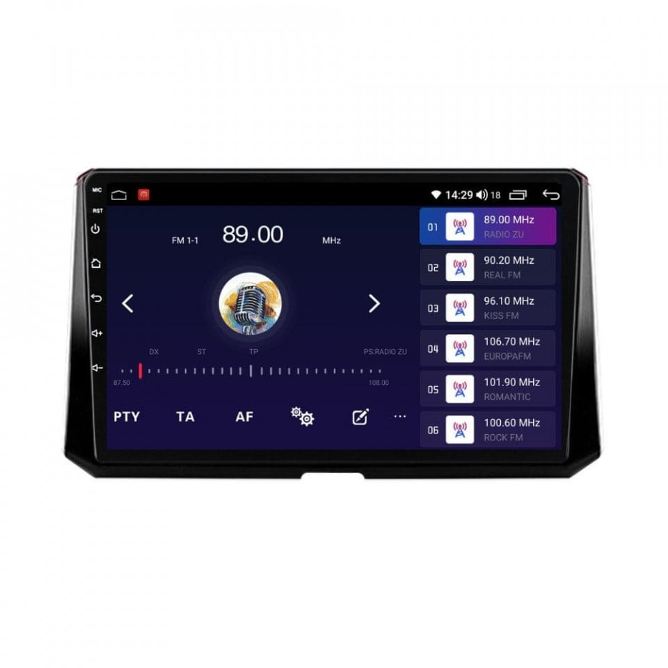 Navigatie dedicata cu Android Toyota Corolla E21 dupa 2019, 8GB RAM, Radio GPS Dual Zone, Display HD QLED 10