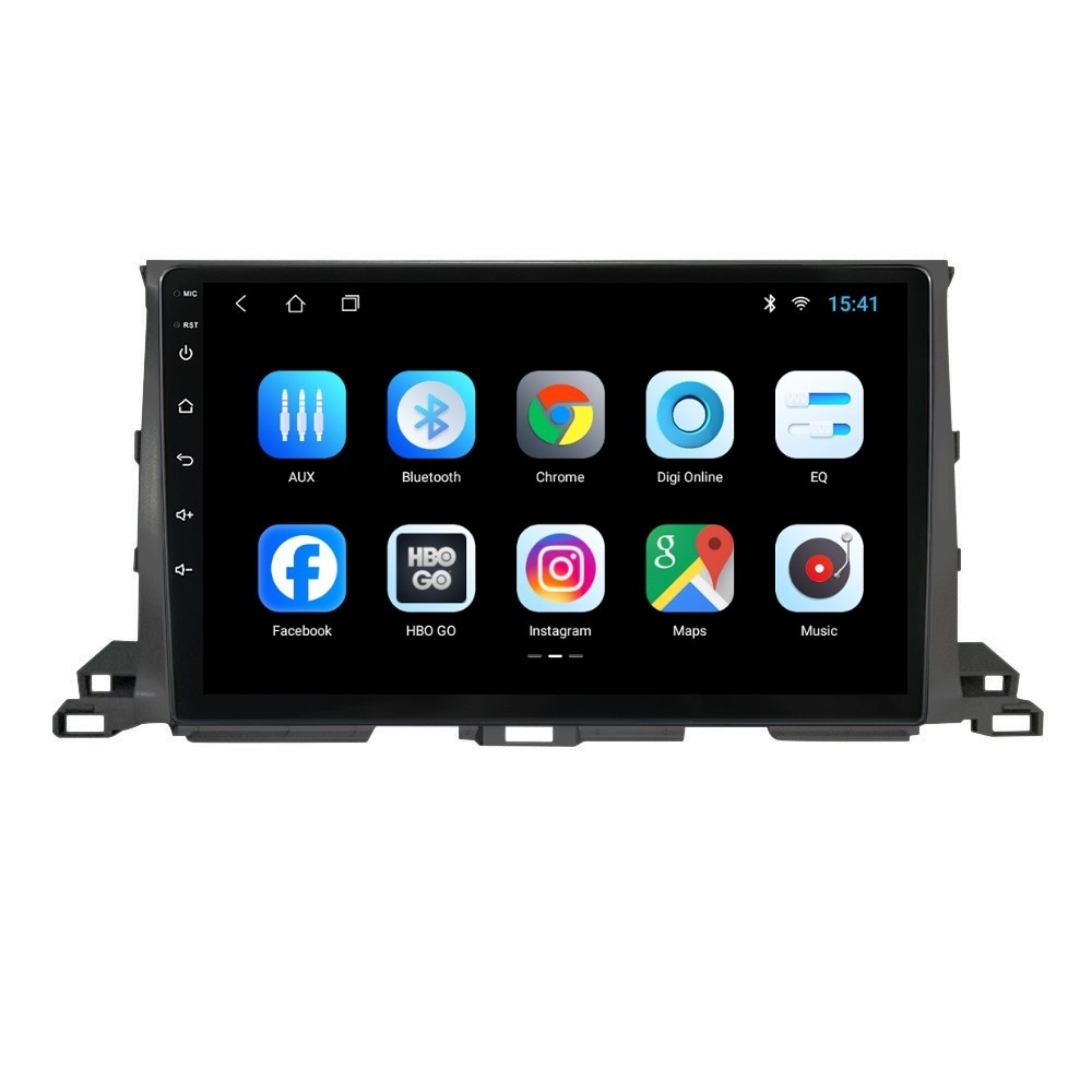 Navigatie dedicata cu Android Toyota Highlander 2013 - 2021, 2GB RAM, Radio GPS Dual Zone, Display HD IPS 10