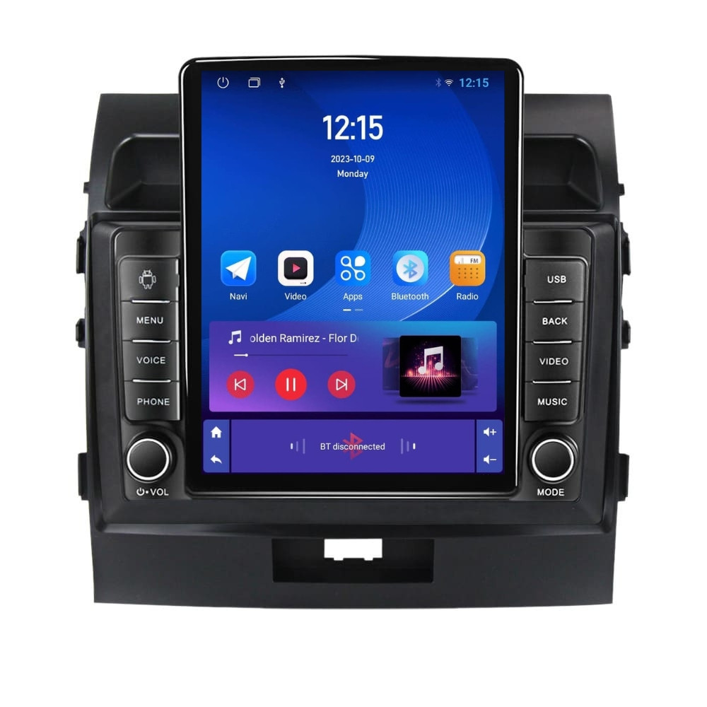 Navigatie dedicata cu Android Toyota Land Cruiser J200 2008 - 2015, 1GB RAM, Radio GPS Dual Zone, Touchscreen IPS 9.7