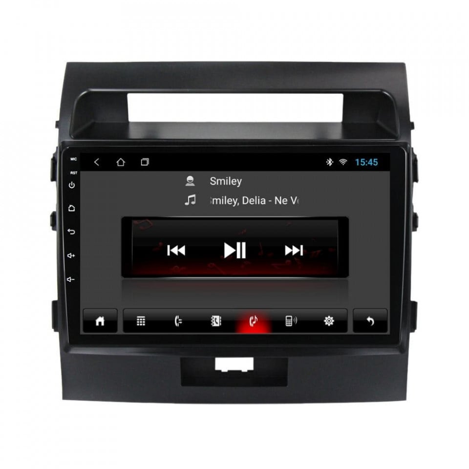 Navigatie dedicata cu Android Toyota Land Cruiser J200 2008 - 2015, 2GB RAM, Radio GPS Dual Zone, Display HD IPS 10