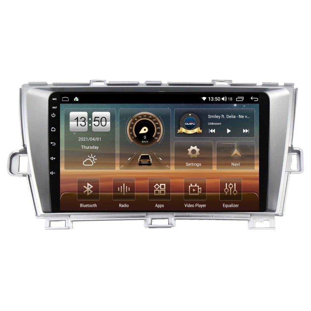 Navigatie dedicata cu Android Toyota Prius 2009 - 2015, 2GB RAM, Radio GPS Dual Zone, Display HD QLED 9