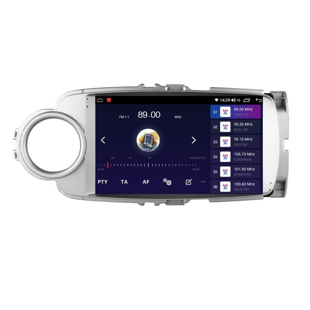 Navigatie dedicata cu Android Toyota Yaris P13 2011 - 2018, 2GB RAM, Radio GPS Dual Zone, Display HD QLED 9