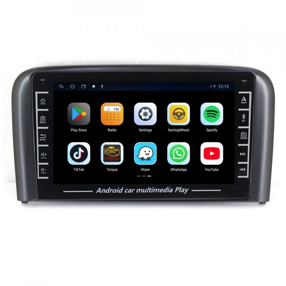 Navigatie dedicata cu Android Volvo S80 I 2004 - 2006, 1GB RAM, Radio GPS Dual Zone, Display HD IPS 8