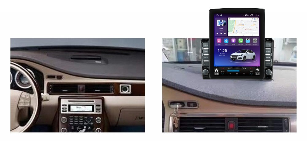 Navigatie dedicata cu Android Volvo S80 II 2006 - 2012 cu navigatie originala, 4GB RAM, Radio GPS Dual Zone, Touchscreen IPS 9.7