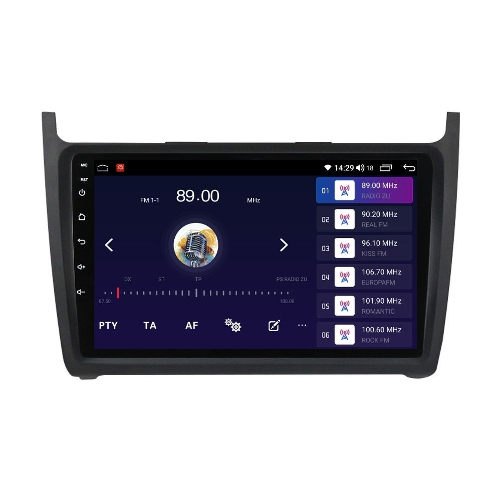 Navigatie dedicata cu Android VW Polo 6R 2009 - 2018, 2GB RAM, Radio GPS Dual Zone, Display HD QLED 9