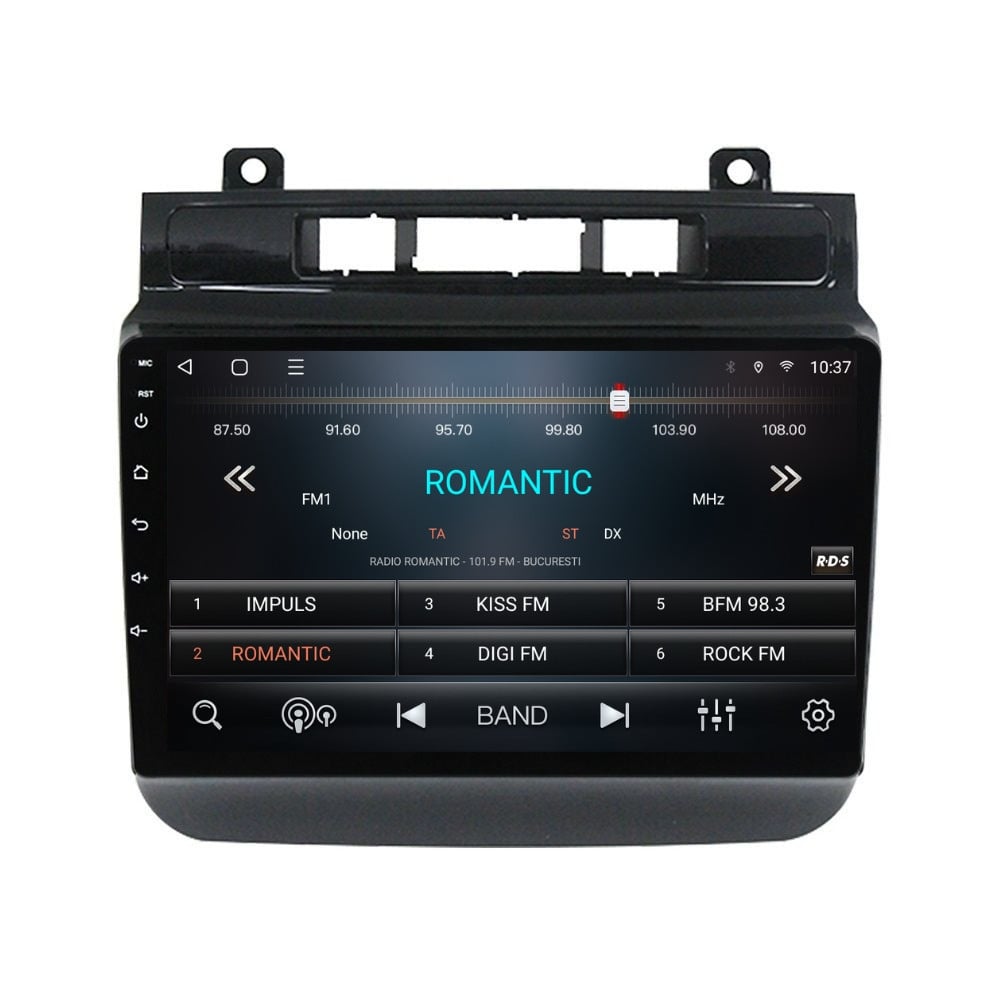 Navigatie dedicata cu Android VW Touareg 7P 2010 - 2018, 2GB RAM, Radio GPS Dual Zone, Display HD QLED 9