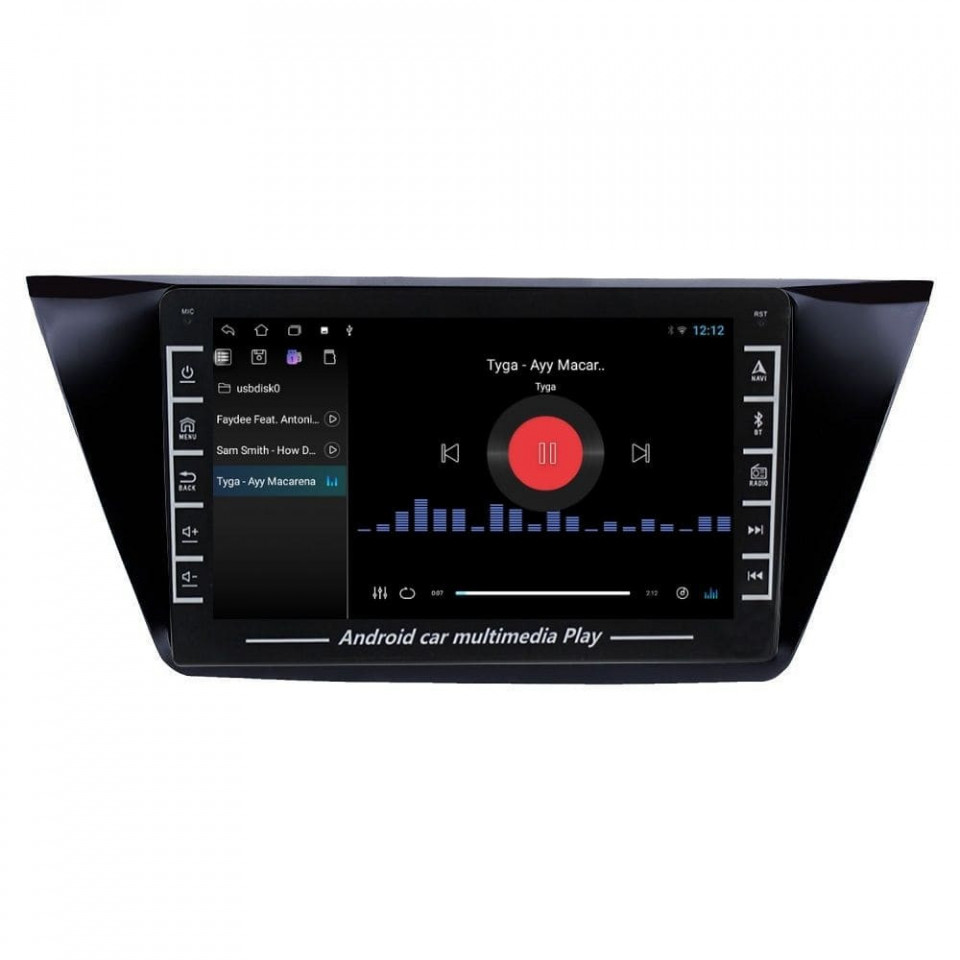 Navigatie dedicata cu Android VW Touran III dupa 2015, 1GB RAM, Radio GPS Dual Zone, Display HD IPS 8