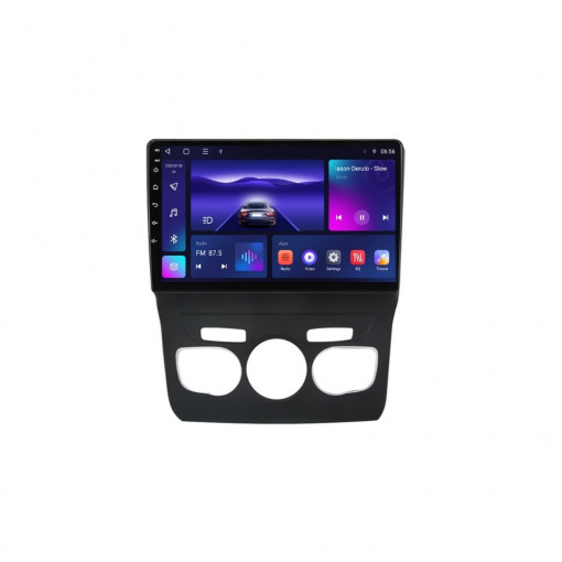 Navigatie dedicata cu Android Citroen C4 II 2009 - 2018, clima automata, 3GB RAM, Radio GPS Dual Zone, Display HD QLED 10" Touchscreen, Internet Wi-Fi si slot SIM 4G, Bluetooth, MirrorLink, USB