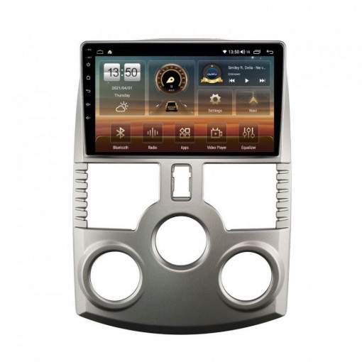 Navigatie dedicata cu Android Daihatsu Terios dupa 2005, 8GB RAM, Radio GPS Dual Zone, Display HD IPS 9" Touchscreen, Internet Wi-Fi si slot SIM 4G, Bluetooth, MirrorLink, USB, Waze
