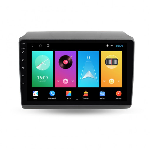 Navigatie dedicata cu Android Fiat Ducato 2006 - 2020 cu navigatie originala, 2GB RAM, Radio GPS Dual Zone, Display HD IPS 9" Touchscreen, Internet Wi-Fi, Bluetooth, MirrorLink, USB, Waze