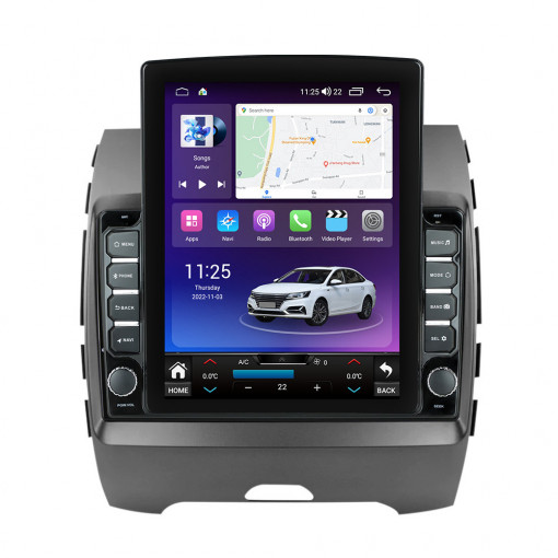 Navigatie dedicata cu Android Ford Edge 2016 - 2021, 8GB RAM, Radio GPS Dual Zone, Touchscreen IPS 9.7" HD tip Tesla, Internet Wi-Fi si slot SIM 4G, Bluetooth, MirrorLink, USB, Waze
