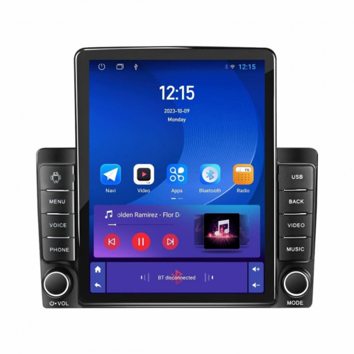 Navigatie dedicata cu Android Ford Transit / Tourneo Custom dupa 2018, 1GB RAM, Radio GPS Dual Zone, Touchscreen IPS 9.7" HD tip Tesla, Internet Wi-Fi, Bluetooth, MirrorLink, USB