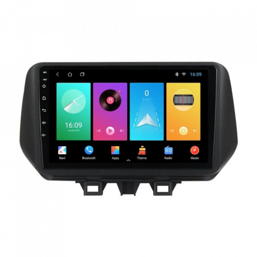 Navigatie dedicata cu Android Hyundai Tucson 2018 - 2020, 2GB RAM, Radio GPS Dual Zone, Display HD 10" Touchscreen, Internet Wi-Fi, Bluetooth, MirrorLink, USB, Waze