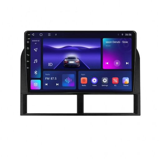 Navigatie dedicata cu Android Jeep Grand Cherokee II 1998 - 2005, 3GB RAM, Radio GPS Dual Zone, Display HD QLED 9" Touchscreen, Internet Wi-Fi si slot SIM 4G, Bluetooth, MirrorLink, USB