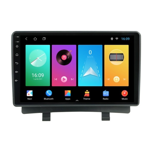 Navigatie dedicata cu Android Opel Zafira Tourer C 2011 - 2016, 1GB RAM, Radio GPS Dual Zone, Display HD IPS 9" Touchscreen, Internet Wi-Fi, Bluetooth, MirrorLink, USB
