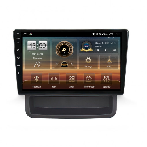 Navigatie dedicata cu Android Renault Trafic II 2010 - 2014, 6GB RAM, Radio GPS Dual Zone, Display HD IPS 10" Touchscreen, Internet Wi-Fi si slot SIM 4G, Bluetooth, MirrorLink, USB, Waze