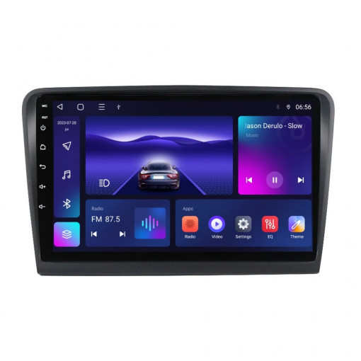 Navigatie dedicata cu Android Skoda Superb II 2008 - 2015, 3GB RAM, Radio GPS Dual Zone, Display HD QLED 10" Touchscreen, Internet Wi-Fi si slot SIM 4G, Bluetooth, MirrorLink, USB