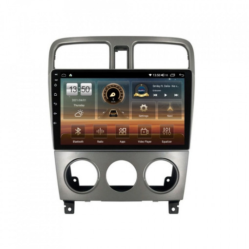 Navigatie dedicata cu Android Subaru Forester 2002 - 2008, 6GB RAM, Radio GPS Dual Zone, Display HD IPS 9" Touchscreen, Internet Wi-Fi si slot SIM 4G, Bluetooth, MirrorLink, USB, Waze