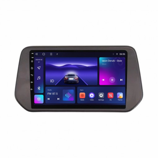 Navigatie dedicata cu Android Suzuki S-Cross dupa 2021, 3GB RAM, Radio GPS Dual Zone, Display HD QLED 9" Touchscreen, Internet Wi-Fi si slot SIM 4G, Bluetooth, MirrorLink, USB