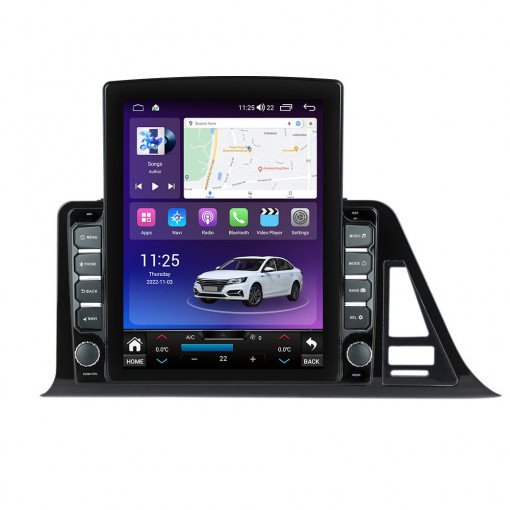 Navigatie dedicata cu Android Toyota C-HR dupa 2016, 8GB RAM, Radio GPS Dual Zone, Touchscreen IPS 9.7" HD tip Tesla, Internet Wi-Fi si slot SIM 4G, Bluetooth, MirrorLink, USB, Waze