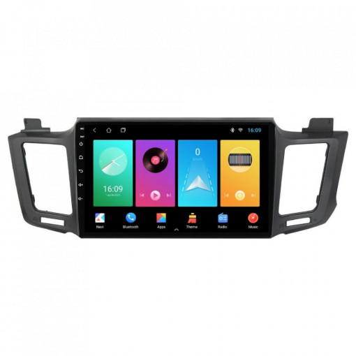 Navigatie dedicata cu Android Toyota Rav4 IV 2013 - 2018, 1GB RAM, Radio GPS Dual Zone, Display HD 10" Touchscreen, Internet Wi-Fi, Bluetooth, MirrorLink, USB, Waze
