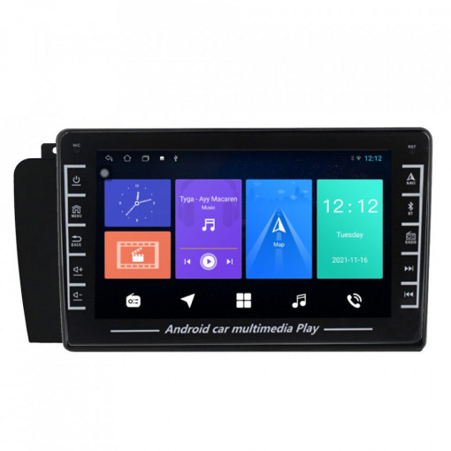Navigatie dedicata cu Android Volvo V70 II / XC70 I 2004 - 2008, 1GB RAM, Radio GPS Dual Zone, Display HD IPS 8" Touchscreen, Internet Wi-Fi, Bluetooth, MirrorLink, USB, Waze