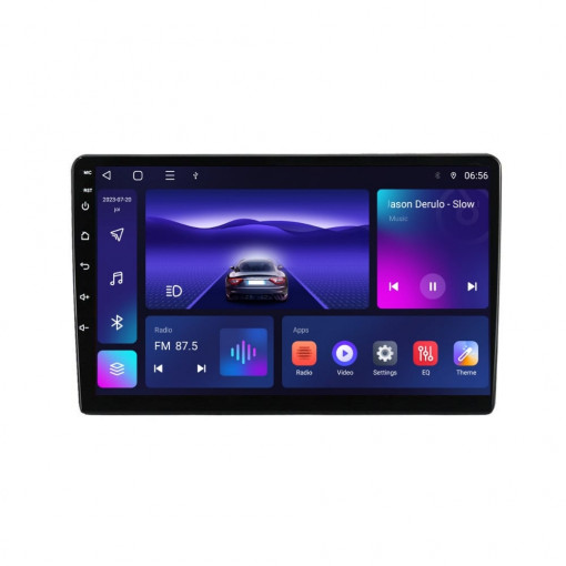 Navigatie dedicata cu Android VW Lupo 1998 - 2005, 3GB RAM, Radio GPS Dual Zone, Display HD QLED 9" Touchscreen, Internet Wi-Fi si slot SIM 4G, Bluetooth, MirrorLink, USB