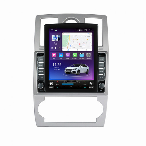 Navigatie dedicata cu Android Chrysler 300C 2004 - 2010, 4GB RAM, Radio GPS Dual Zone, Touchscreen IPS 9.7" HD tip Tesla, Internet Wi-Fi si slot SIM 4G, Bluetooth, MirrorLink, USB