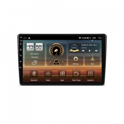 Navigatie dedicata cu Android Citroen Berlingo 2008 - 2018, 6GB RAM, Radio GPS Dual Zone, Display HD IPS 9" Touchscreen, Internet Wi-Fi si slot SIM 4G, Bluetooth, MirrorLink, USB, Waze