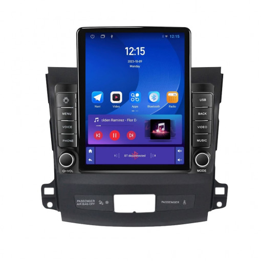 Navigatie dedicata cu Android Citroen C-Crosser 2007 - 2012, 1GB RAM, Radio GPS Dual Zone, Touchscreen IPS 9.7" HD tip Tesla, Internet Wi-Fi, Bluetooth, MirrorLink, USB