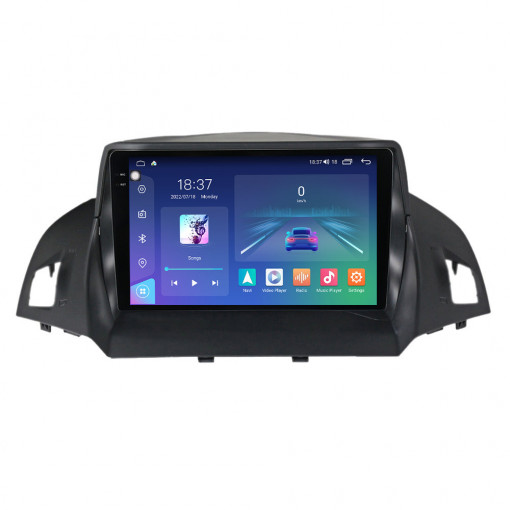 Navigatie dedicata cu Android Ford C-Max II / Grand C-Max 2010 - 2019, 4GB RAM, Radio GPS Dual Zone, Display 2K QLED 9.5" Touchscreen, Internet Wi-Fi si slot SIM 4G, Bluetooth, MirrorLink, USB, Waze