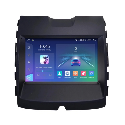 Navigatie dedicata cu Android Ford S-Max 2015 - 2023 cu navigatie originala, 4GB RAM, Radio GPS Dual Zone, Display 2K QLED 9.5" Touchscreen, Internet Wi-Fi si slot SIM 4G, Bluetooth, MirrorLink, USB