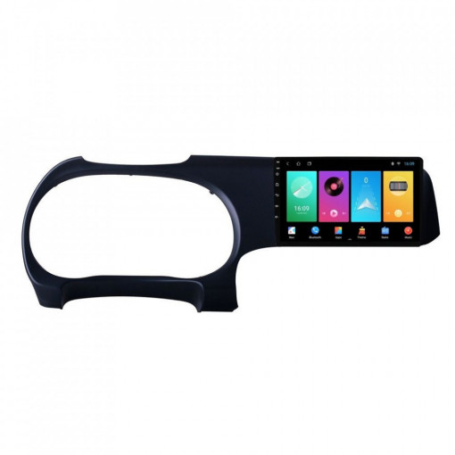 Navigatie dedicata cu Android Hyundai i10 dupa 2020, 1GB RAM, Radio GPS Dual Zone, Display HD IPS 9" Touchscreen, Internet Wi-Fi, Bluetooth, MirrorLink, USB, Waze