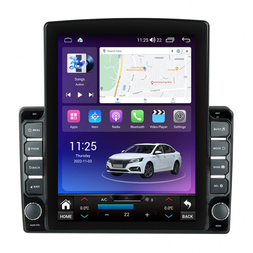 Navigatie dedicata cu Android Hyundai i40 2012 - 2020, 8GB RAM, Radio GPS Dual Zone, Touchscreen IPS 9.7" HD tip Tesla, Internet Wi-Fi si slot SIM 4G, Bluetooth, MirrorLink, USB, Waze