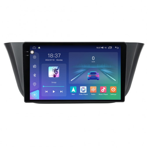 Navigatie dedicata cu Android Iveco Daily VI dupa 2014, 8GB RAM, Radio GPS Dual Zone, Display 2K QLED 9.5" Touchscreen, Internet Wi-Fi si slot SIM 4G, Bluetooth, MirrorLink, USB, Waze