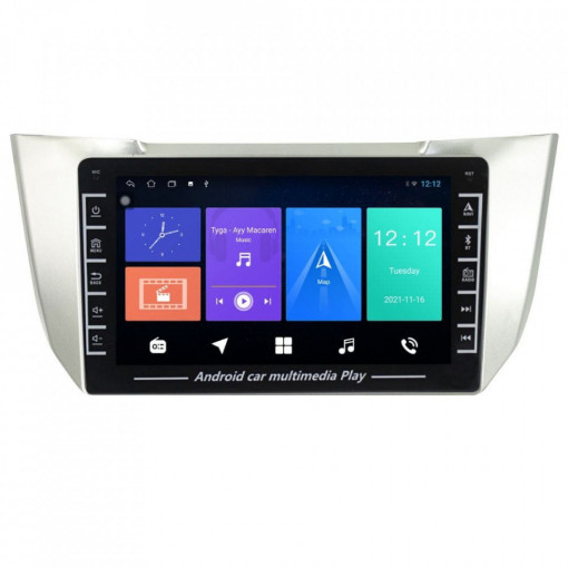Navigatie dedicata cu Android Lexus RX 2003 - 2009, 1GB RAM, Radio GPS Dual Zone, Display HD IPS 8" Touchscreen, Internet Wi-Fi, Bluetooth, MirrorLink, USB, Waze