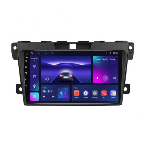 Navigatie dedicata cu Android Mazda CX-7 2006 - 2015, 3GB RAM, Radio GPS Dual Zone, Display HD QLED 9" Touchscreen, Internet Wi-Fi si slot SIM 4G, Bluetooth, MirrorLink, USB