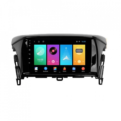 Navigatie dedicata cu Android Mitsubishi Eclipse Cross dupa 2017, 1GB RAM, Radio GPS Dual Zone, Display HD 9" Touchscreen, Internet Wi-Fi, Bluetooth, MirrorLink, USB, Waze