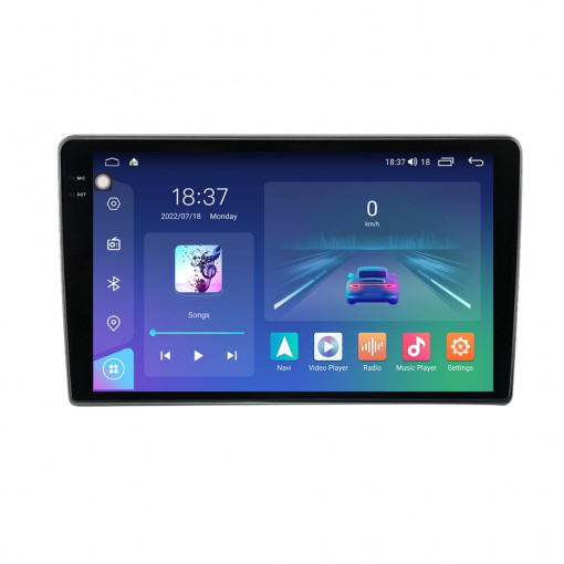 Navigatie dedicata cu Android Opel Combo C 2001 - 2012, 8GB RAM, Radio GPS Dual Zone, Display 2K QLED 9.5" Touchscreen, Internet Wi-Fi si slot SIM 4G, Bluetooth, MirrorLink, USB