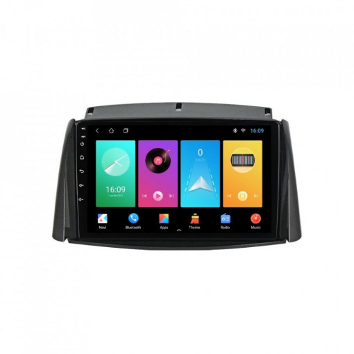 Navigatie dedicata cu Android Renault Koleos 2008 - 2016, 1GB RAM, Radio GPS Dual Zone, Display HD IPS 9" Touchscreen, Internet Wi-Fi, Bluetooth, MirrorLink, USB, Waze