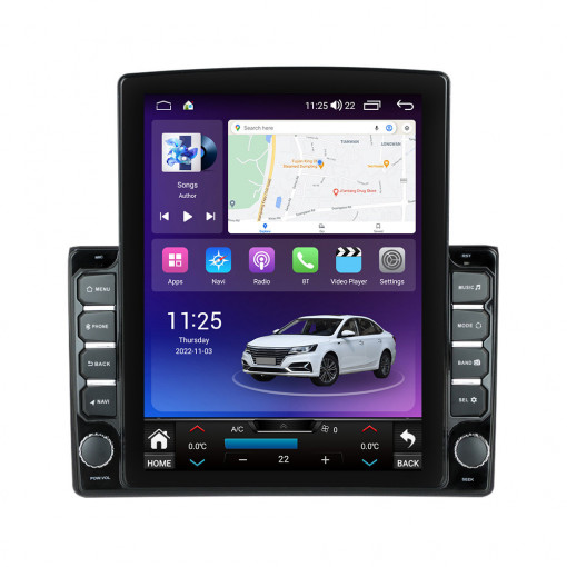 Navigatie dedicata cu Android Seat Exeo 2009 - 2013, 8GB RAM, Radio GPS Dual Zone, Touchscreen IPS 9.7" HD tip Tesla, Internet Wi-Fi si slot SIM 4G, Bluetooth, MirrorLink, USB, Waze